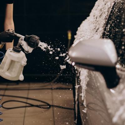 Car wash detailing station 1